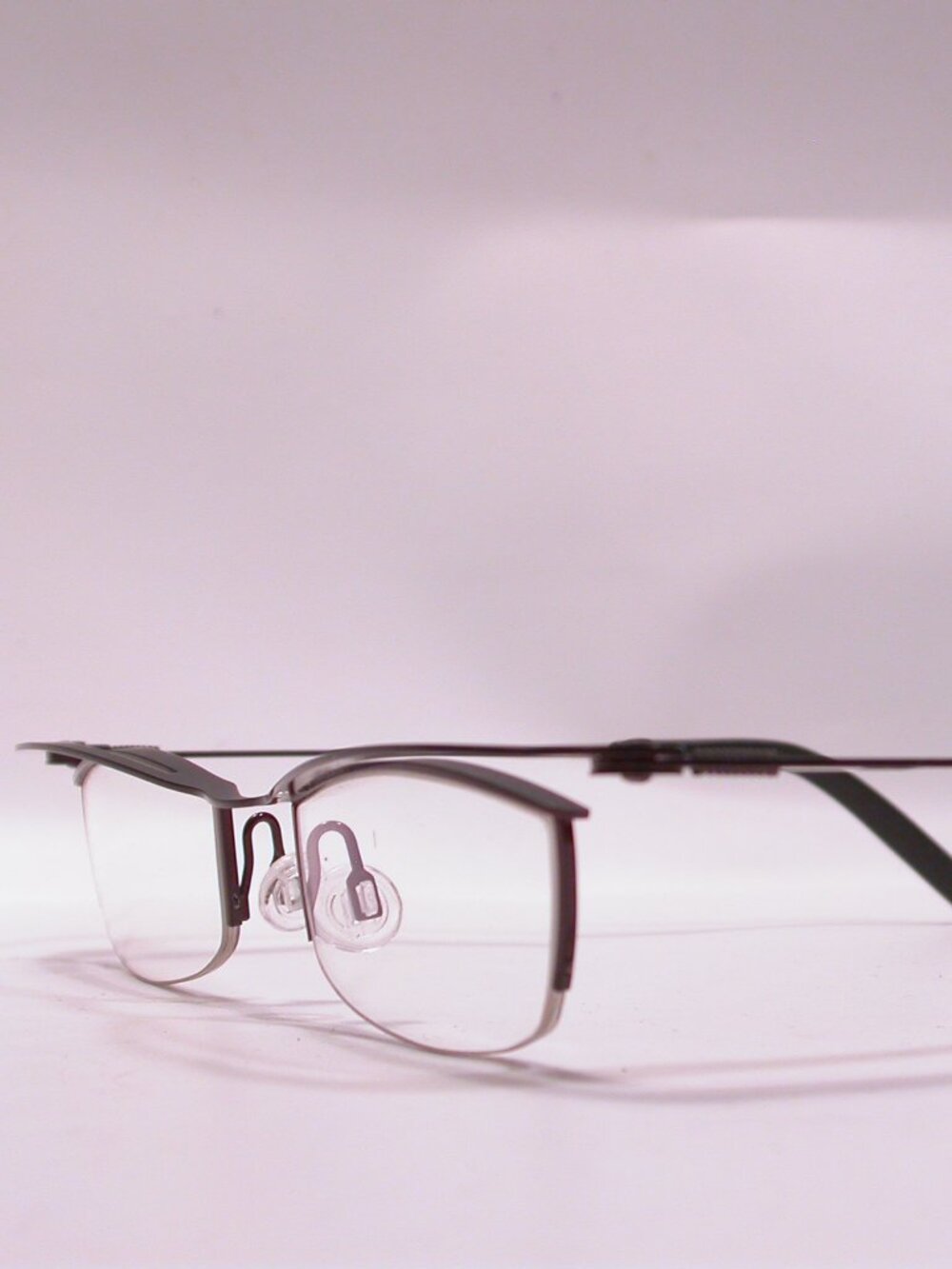 Authentic Theo Diseree Red Black Spring Modern Frames Eyeglasses Made in Belgium